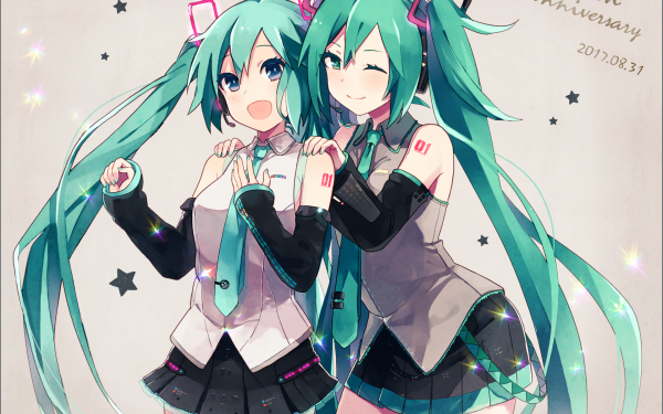 Anime Vocaloid Hatsune Miku HD Wallpaper | Background Image