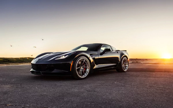  Chevrolet Corvette Z06 at Sunset