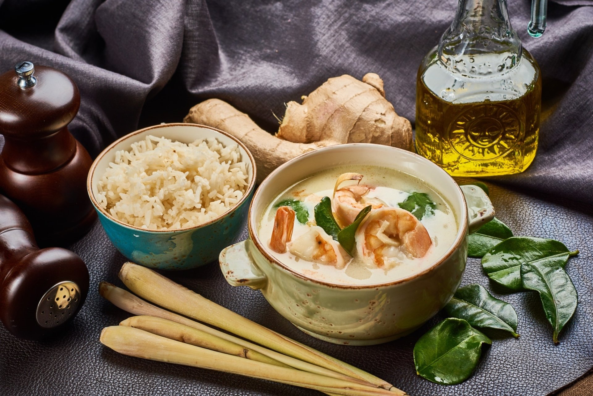 Download Rice Soup Still Life Food Meal HD Wallpaper