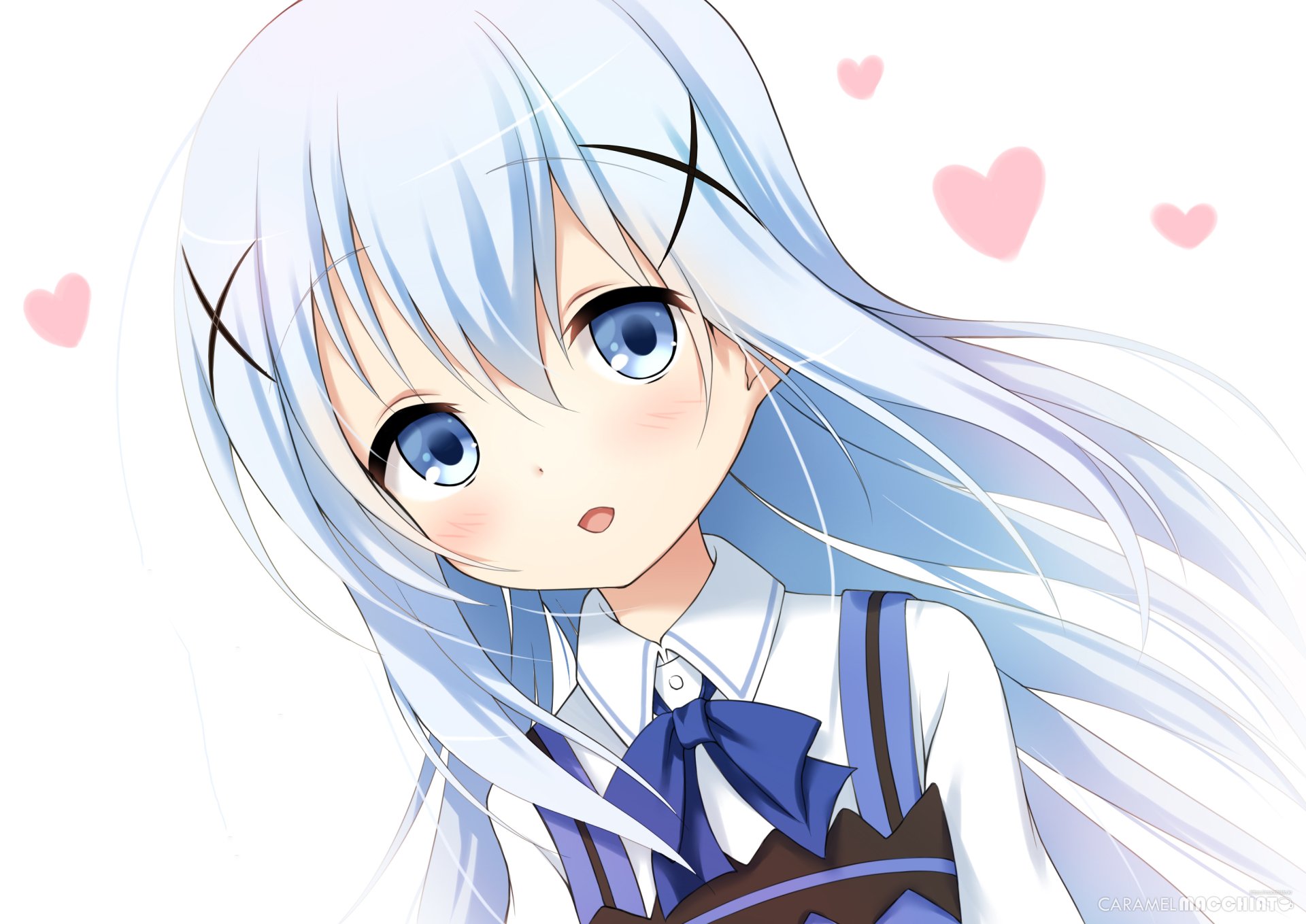 Download Chino Kafū Anime Is The Order A Rabbit HD Wallpaper by マキアート