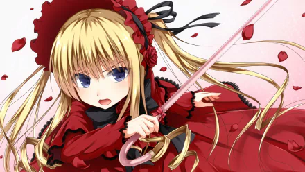 Shinku (Rozen Maiden) Anime Rozen Maiden HD Desktop Wallpaper | Background Image