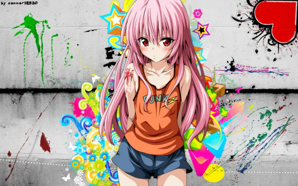 shorts blush long hair pink hair Nana Astar Deviluke Anime To Love-Ru HD Desktop Wallpaper | Background Image