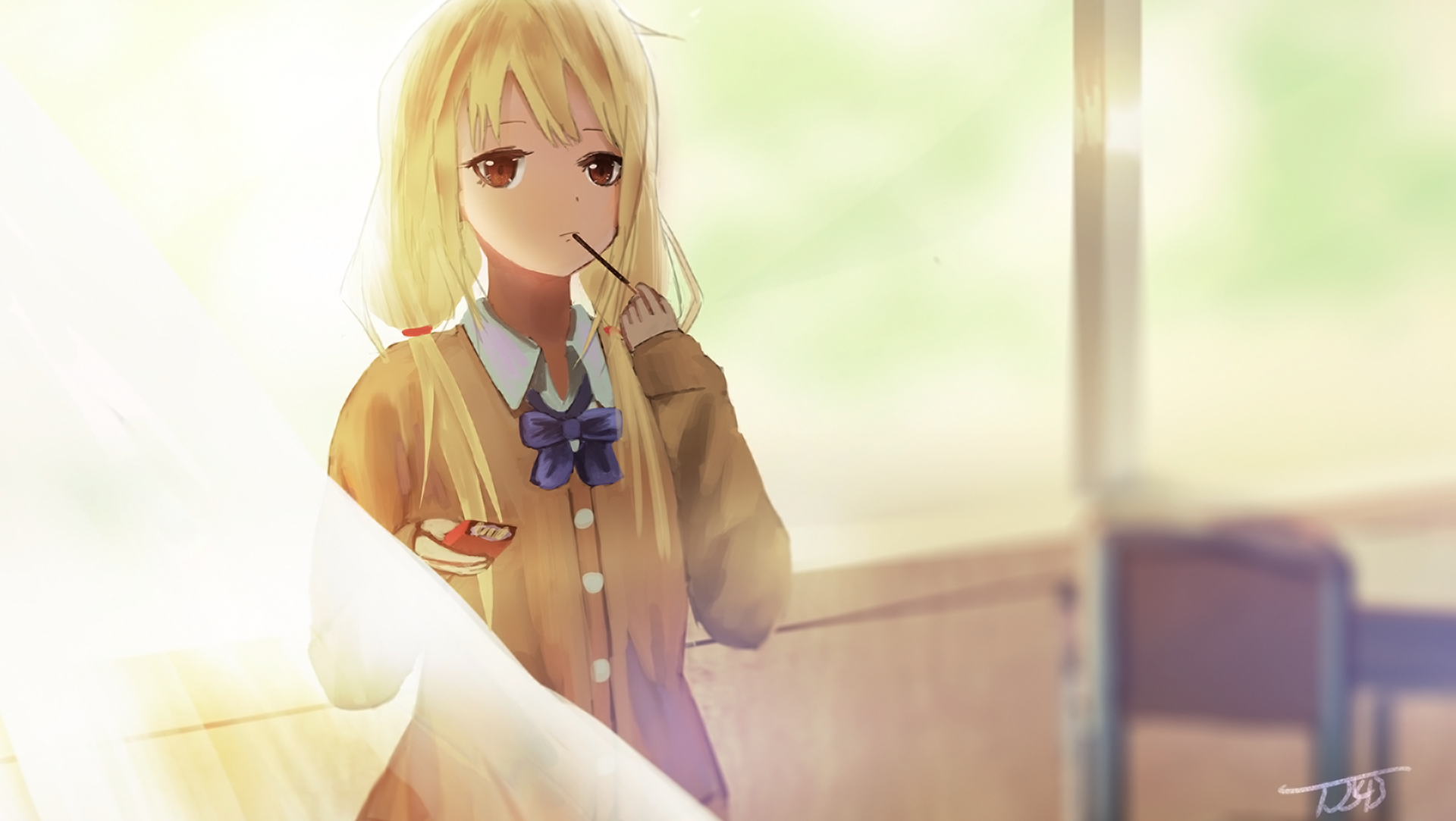 Download Anzu Futaba Anime The IDOLM@STER Cinderella Girls HD Wallpaper by 七條こよみ 仕事募集中