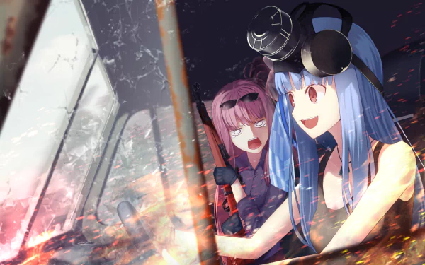 Kotonoha Aoi Kotonoha Akane Anime Vocaloid HD Desktop Wallpaper | Background Image