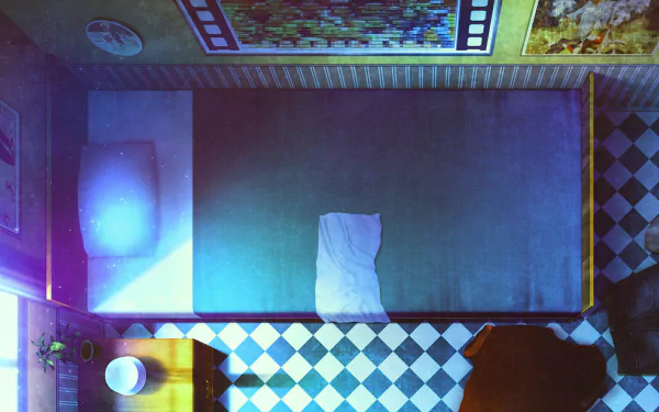 bed Anime Original HD Desktop Wallpaper | Background Image