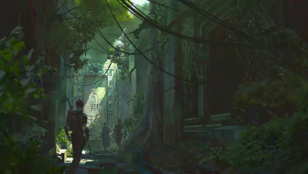 ruin adventurer fantasy adventure fantasy adventure HD Desktop Wallpaper | Background Image