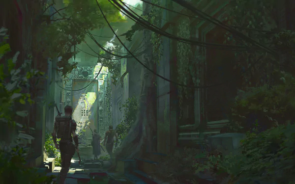 ruin adventurer fantasy adventure fantasy adventure HD Desktop Wallpaper | Background Image