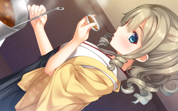 Hatakaze (Kancolle) Anime Kantai Collection HD Desktop Wallpaper | Background Image