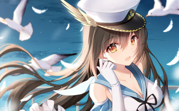 Anime Warship Girls HD Desktop Wallpaper | Background Image
