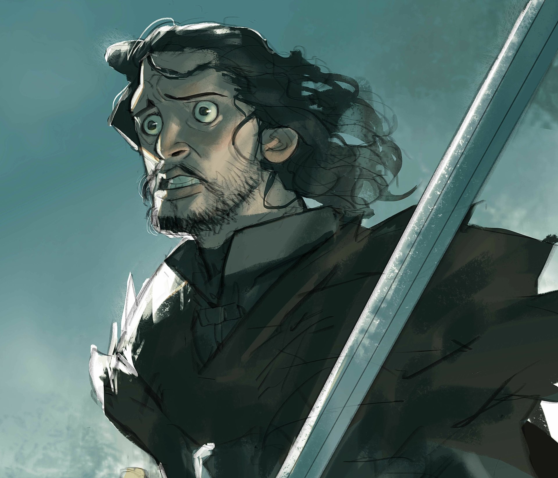 Download Jon Snow TV Show Game Of Thrones 4k Ultra HD Wallpaper by Ramon Nuñez