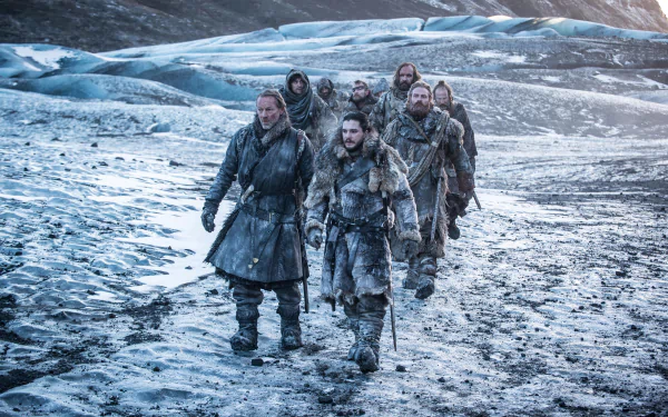 Thoros of Myr Richard Dormer Beric Dondarrion Rory McCann Sandor Clegane Kristofer Hivju Tormund Giantsbane Iain Glen Jorah Mormont Kit Harington Jon Snow TV Show Game Of Thrones HD Desktop Wallpaper | Background Image