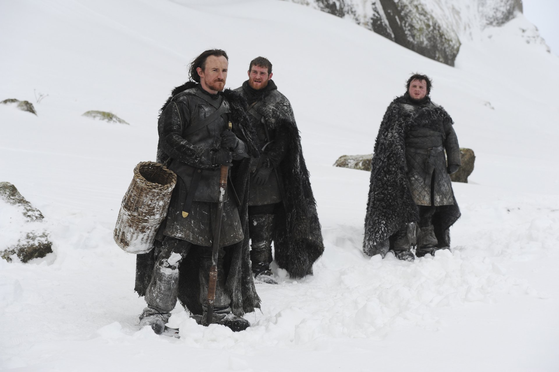 Download John Bradley Samwell Tarly Mark Stanley Grenn (Game Of Thrones) Ben Crompton Dolorous Edd TV Show Game Of Thrones 4k Ultra HD Wallpaper