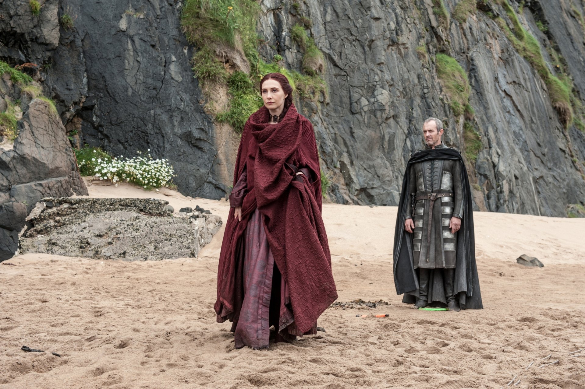 Download Stephen Dillane Stannis Baratheon Carice Van Houten Melisandre (Game Of Thrones) TV Show Game Of Thrones HD Wallpaper