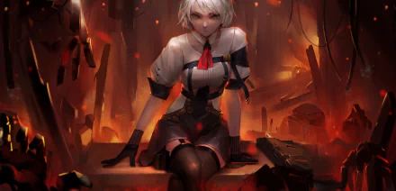 Vector (Girls Frontline) video game Girls Frontline HD Desktop Wallpaper | Background Image