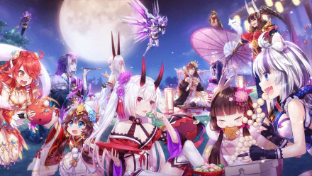 Anime Fantasy Frontier HD Desktop Wallpaper | Background Image