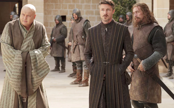Aidan Gillen Petyr Baelish Conleth Hill Lord Varys TV Show Game Of Thrones HD Desktop Wallpaper | Background Image