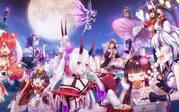 Anime Fantasy Frontier HD Desktop Wallpaper | Background Image