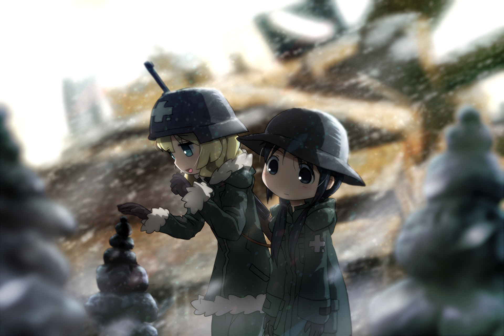 Download Chito Girls Last Tour Yuuri Girls Last Tour Anime Girls