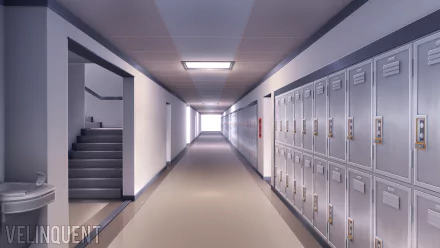 hall Anime Original HD Desktop Wallpaper | Background Image