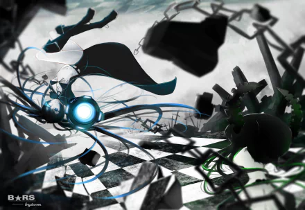 Dead Master (Black Rock Shooter) Anime Black Rock Shooter HD Desktop Wallpaper | Background Image