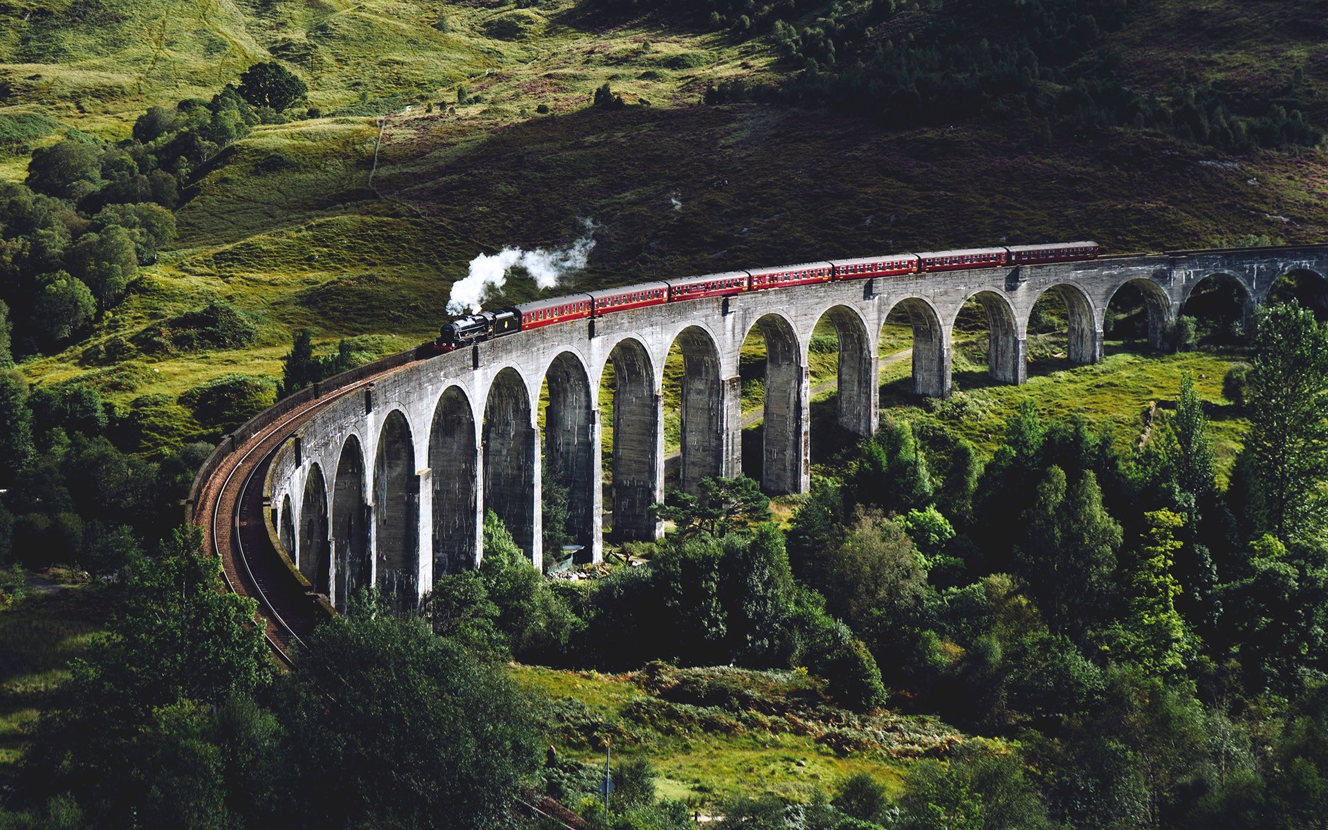 Glenfinnan Viaduct by Jack Anstey