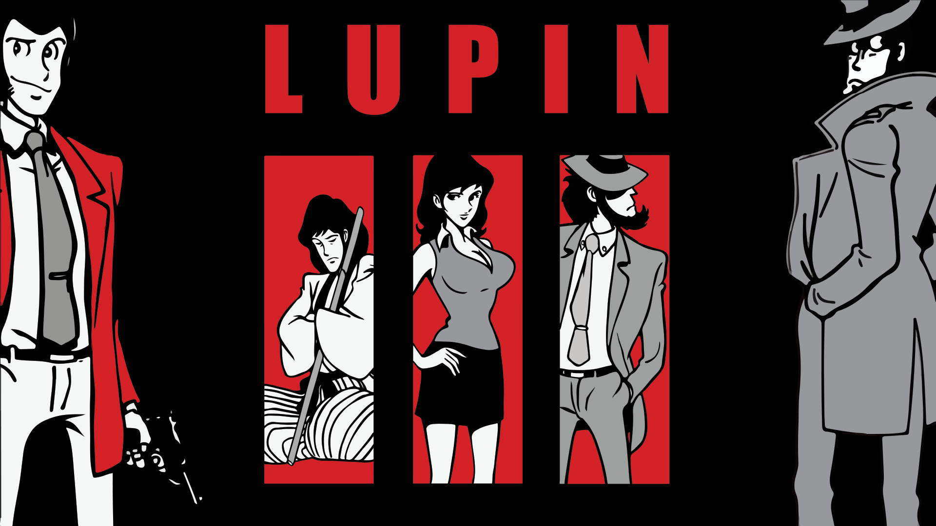 Anime Lupin The Third HD Wallpaper Background Image. 