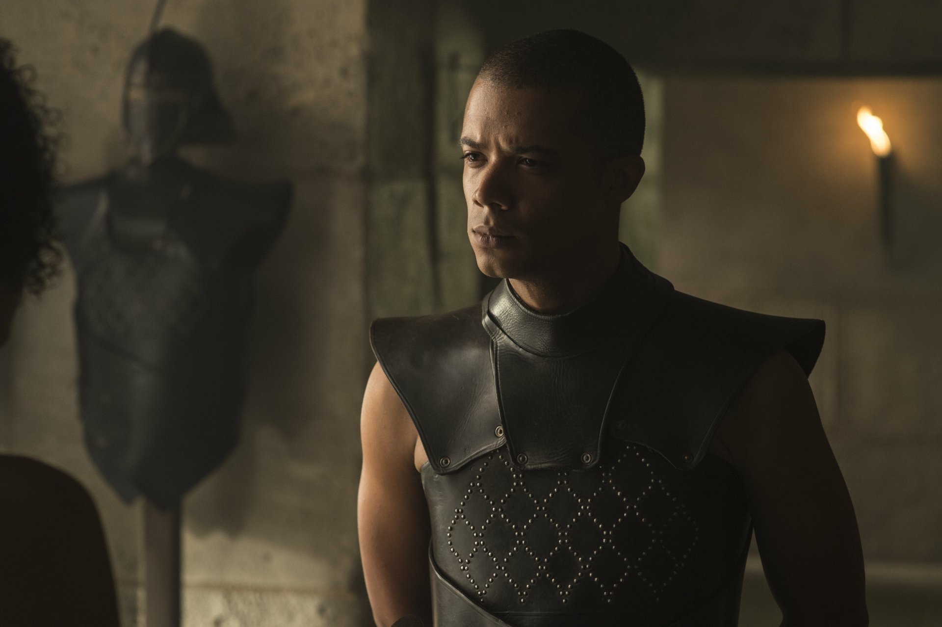 Download Jacob Anderson Grey Worm TV Show Game Of Thrones 4k Ultra HD Wallpaper