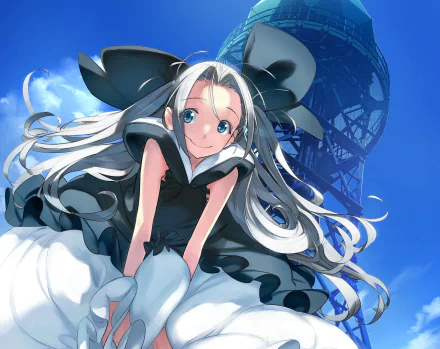 Airi Yukifune sky Anime Robotics;Notes Sky Anime HD Desktop Wallpaper | Background Image