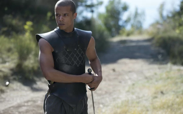 Jacob Anderson Grey Worm TV Show Game Of Thrones HD Desktop Wallpaper | Background Image