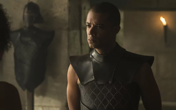 Jacob Anderson Grey Worm TV Show Game Of Thrones HD Desktop Wallpaper | Background Image