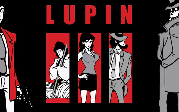 Anime Lupin the Third HD Desktop Wallpaper | Background Image