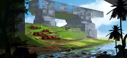 fantasy city fantasy city HD Desktop Wallpaper | Background Image