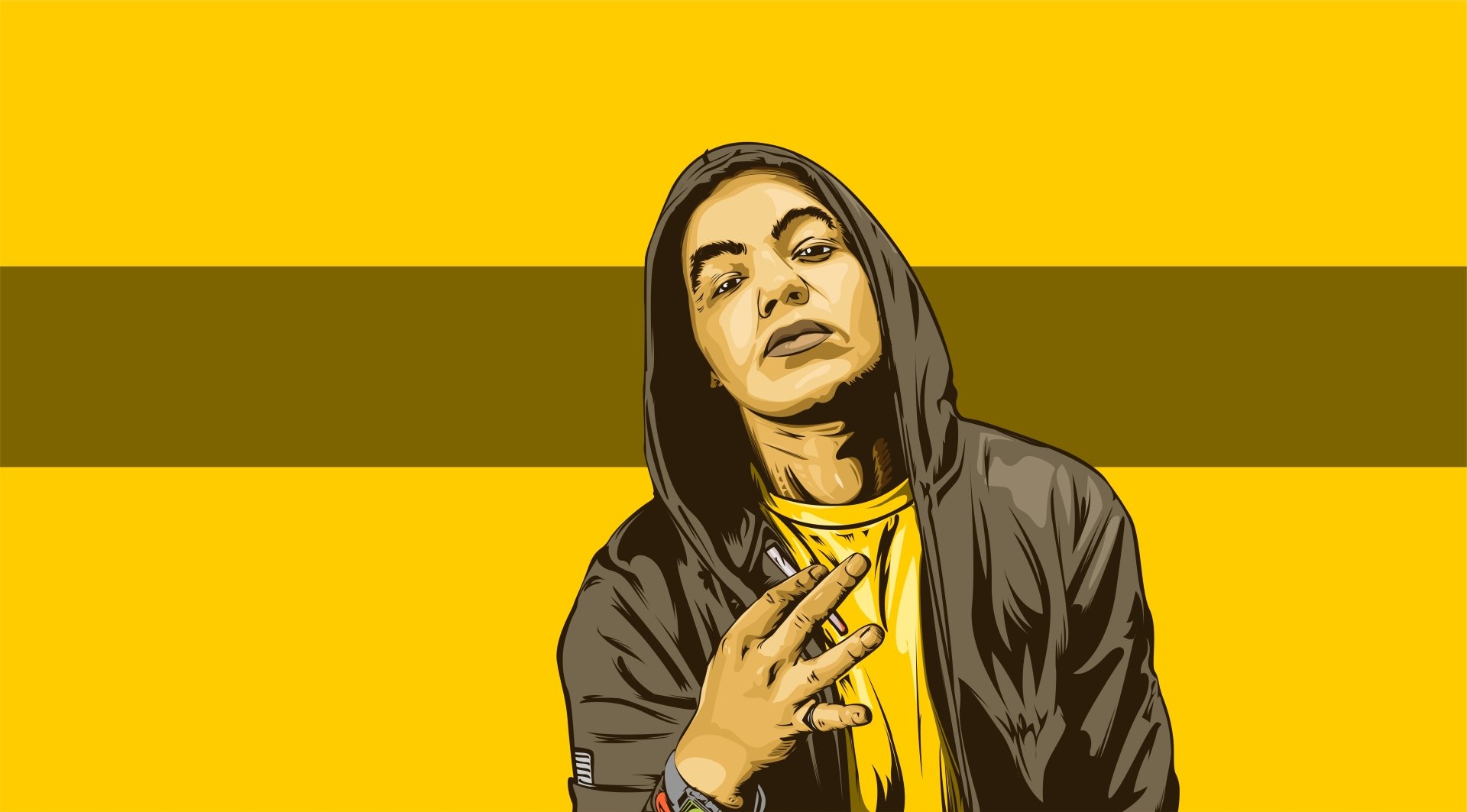 Download Hoodie Portrait Artistic Men 8k Ultra HD Wallpaper by PPArts