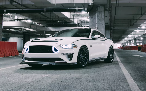 muscle car white car car Ford Ford Mustang Ford Mustang GT-R vehicle Ford Mustang RTR HD Desktop Wallpaper | Background Image