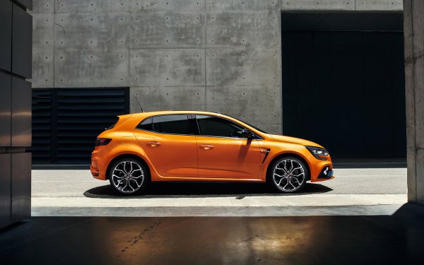 Vehicles Renault Megane Renault Hatchback Orange Car HD Wallpaper | Background Image