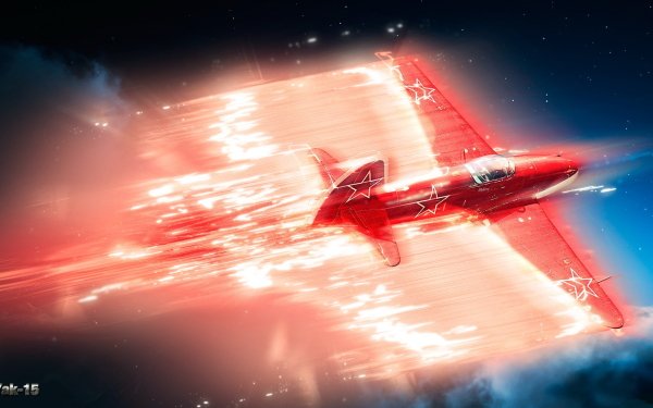 Video Game War Thunder Aircraft Yakovlev Yak-15 Warplane HD Wallpaper | Background Image