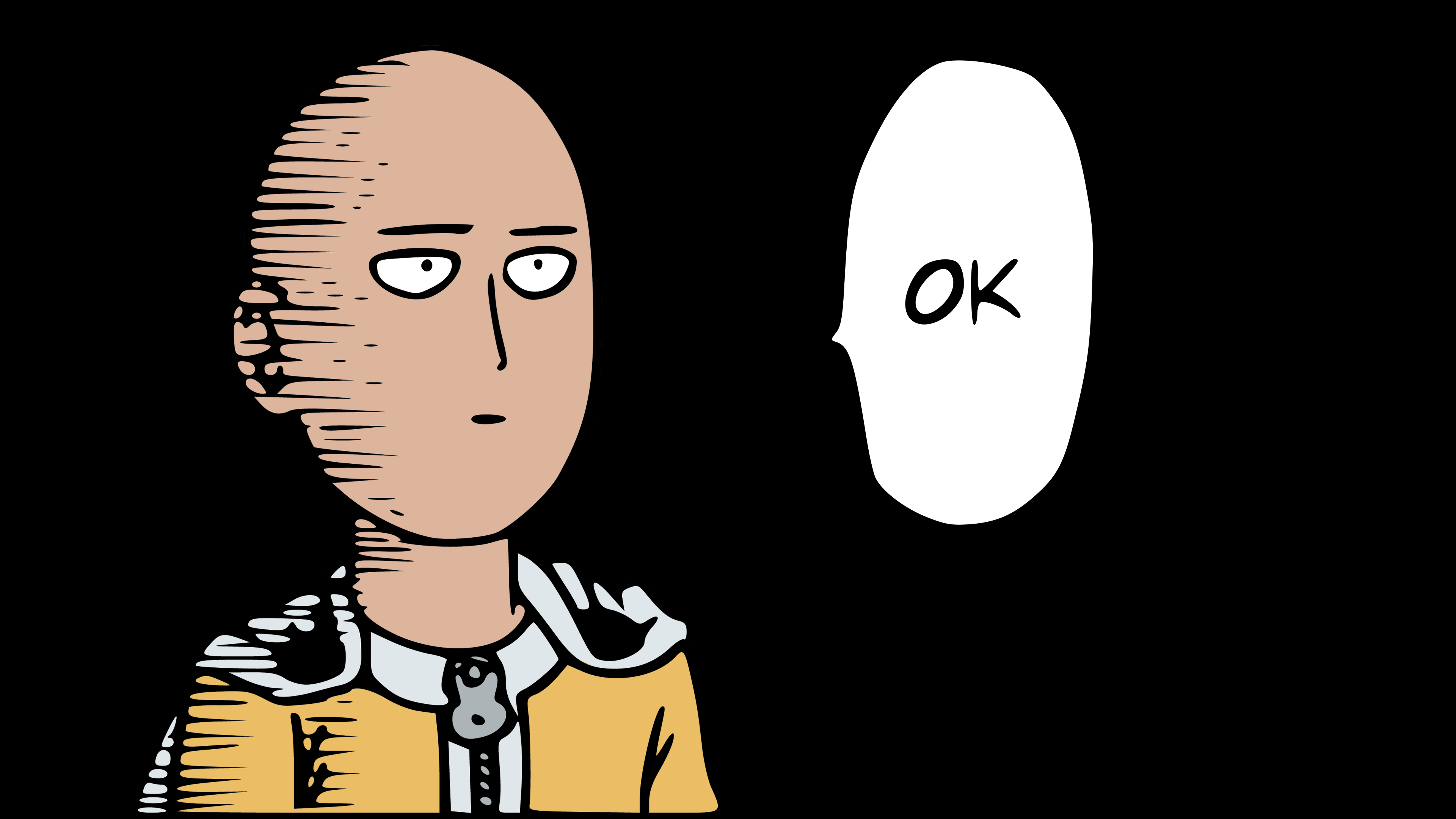 Saitama One Punch Man 8K Wallpaper #107