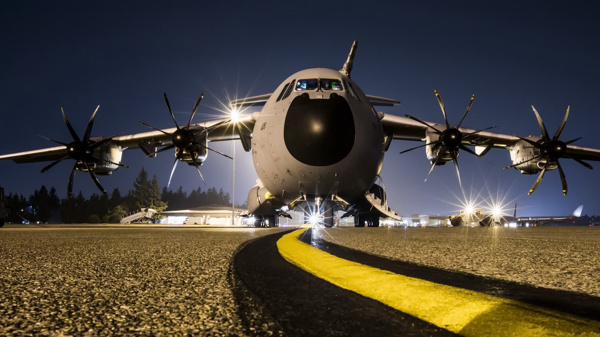 Military Airbus A400M HD Wallpaper | Background Image