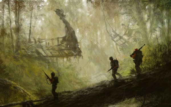 Kong: Skull Island HD Wallpaper | Background Image | 2864x1200 | ID