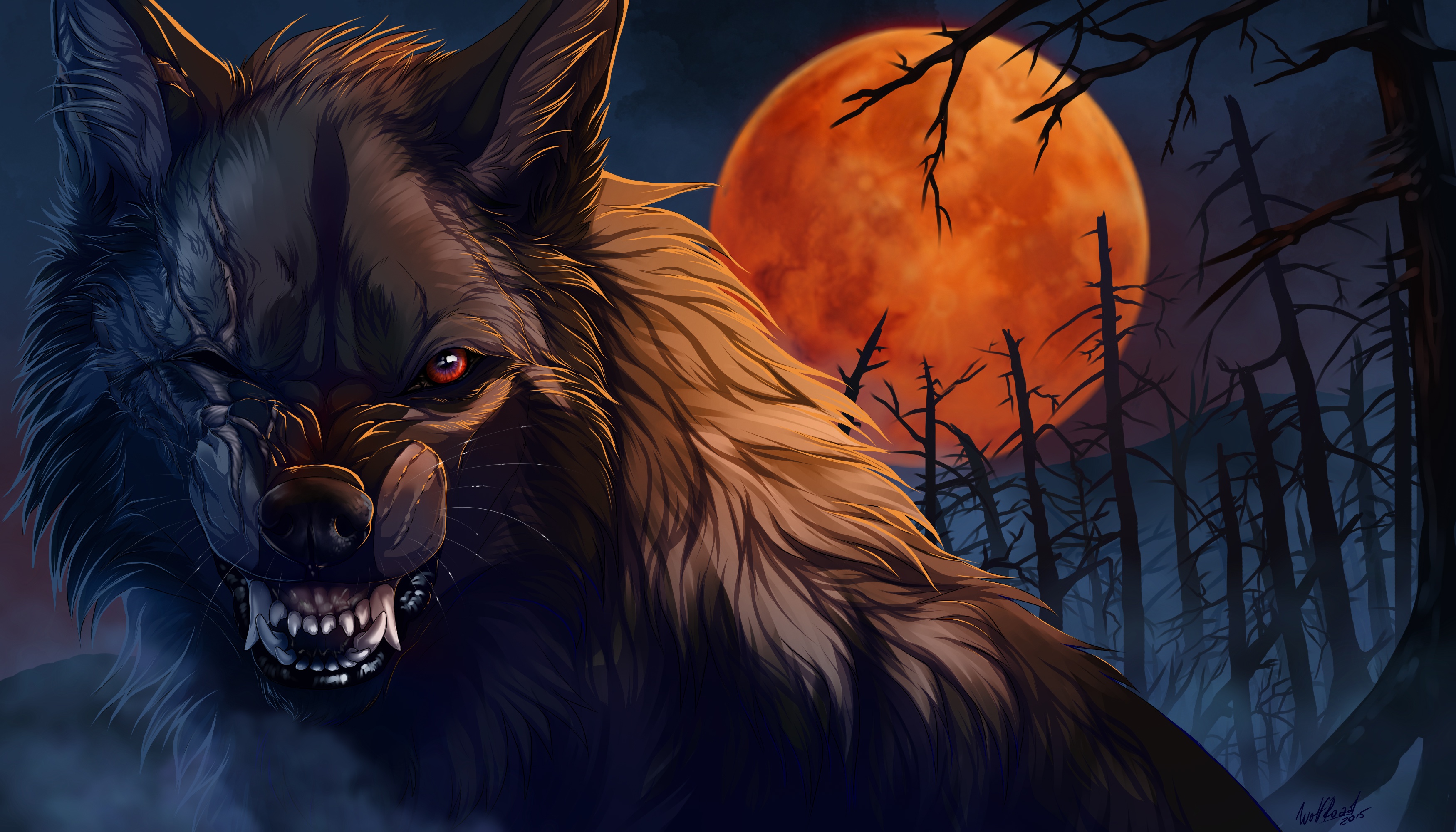 Dark Werewolf Wallpapers HD  Wallpaper Cave