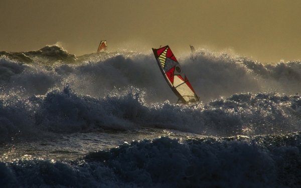 Sports Windsurfing Surfing Wave HD Wallpaper | Background Image