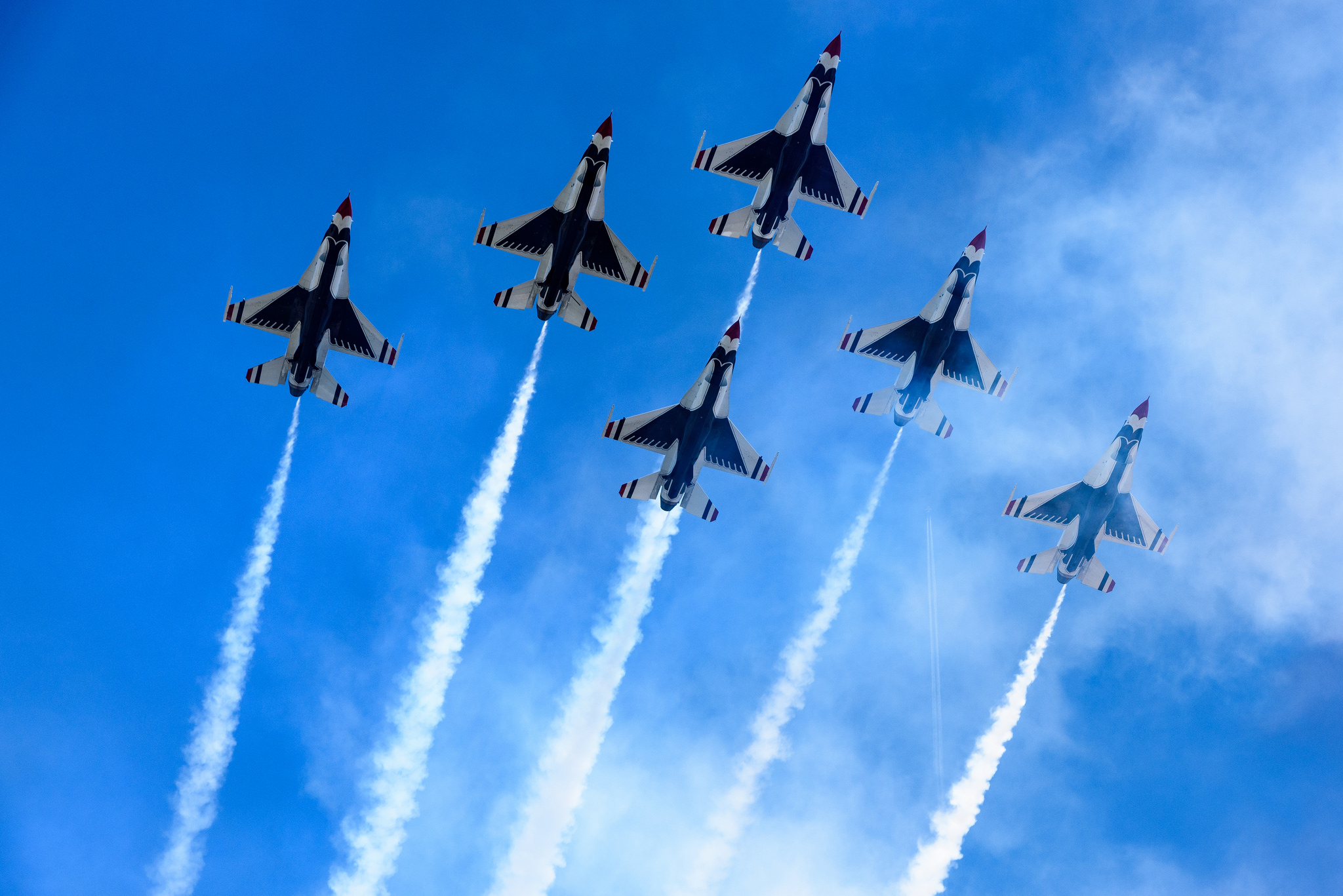US Air Force Thunderbirds in France by Joe deSousa
