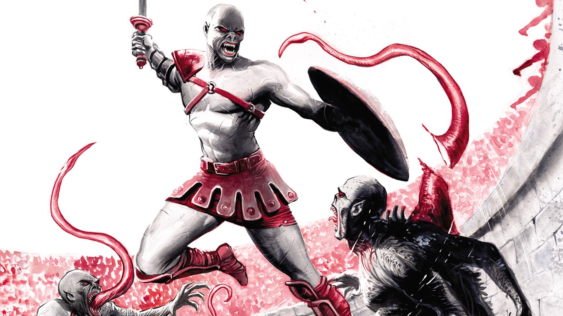 Download Comic The Strain HD Wallpaper by Mike Huddleston