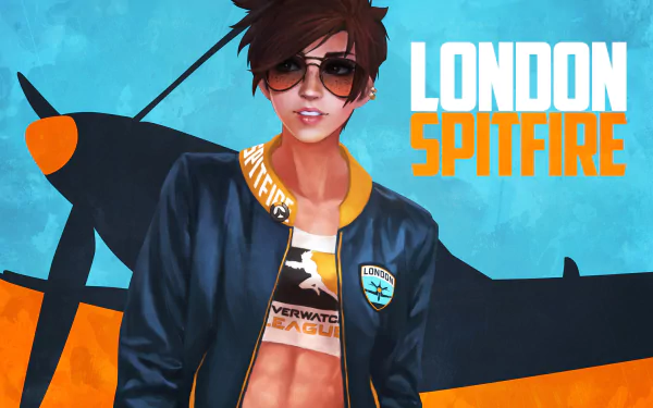 Tracer (Overwatch) video game Overwatch HD Desktop Wallpaper | Background Image