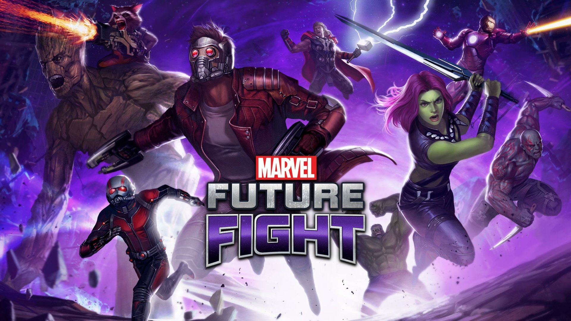 Marvel Future Fight Heroes HD Wallpaper