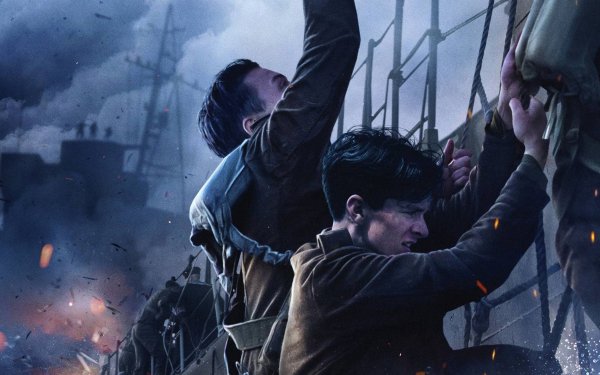Movie Dunkirk Fionn Whitehead War Soldier Harry Styles Boat Climbing HD Wallpaper | Background Image