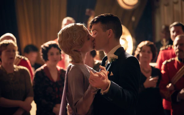 Thomas Shelby Annabelle Wallis Cillian Murphy TV Show Peaky Blinders HD Desktop Wallpaper | Background Image