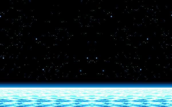 Artistic Pixel Art Stars Space HD Wallpaper | Background Image
