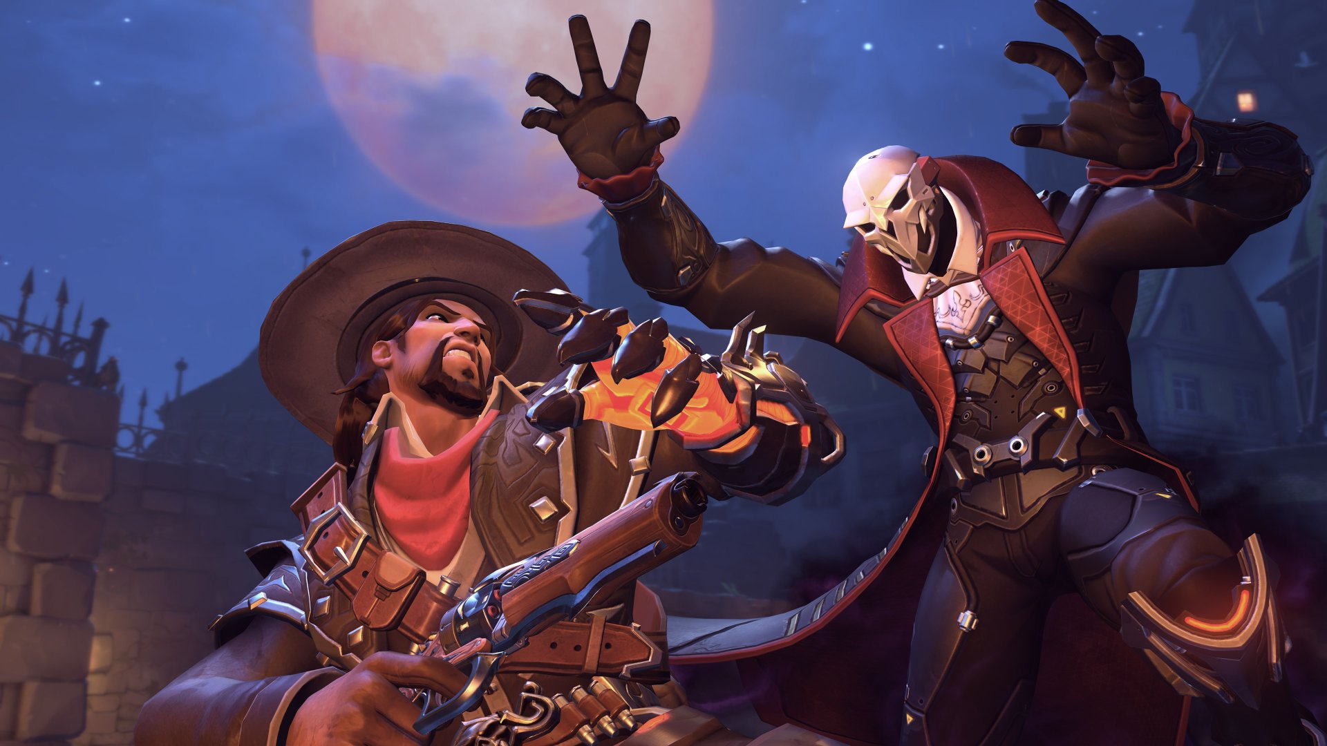 Download Reaper (Overwatch) McCree (Overwatch) Video Game Overwatch 4k Ultra HD Wallpaper