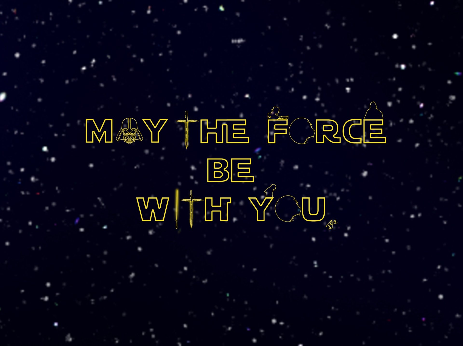 May the force be with you картинки